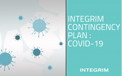 INTEGRIM Contingency Plan : COVID-19